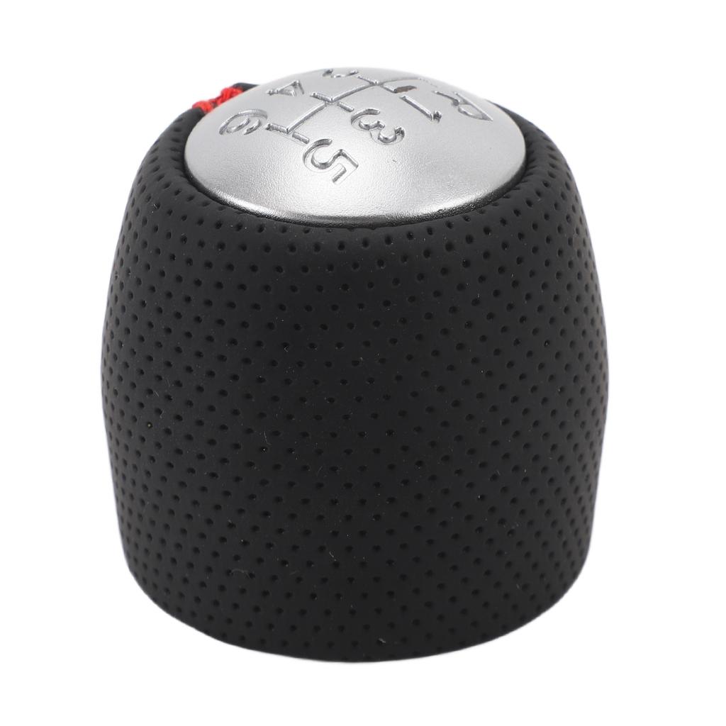 Gear Shift Knob 6 Speed Ergonomic Grip Reliable Structure 55344557 Replacement for Alfa Romeo 159 Brera Spider