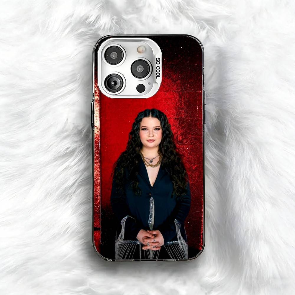 Singer L-Lola Y-Young Printed Phone Case For iPhone 16 17 15 14 12 13 Pro Max Black Color Shockproof Cover