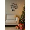 Metal Wall Sign Merry Christmas Inspirational Quote Home Decor Rustproof Vintage Plaque