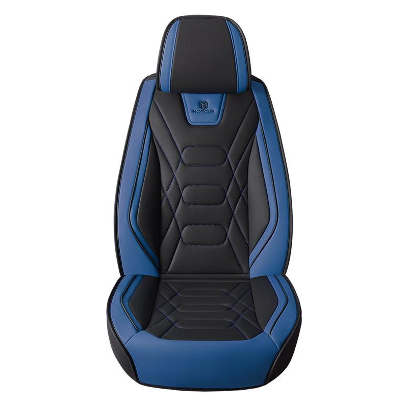 1 ks Univerzální PU kožený potah předního sedadla Odolný a prodyšný polštář Vodotěsný Ochranný polštář Potah autosedadla