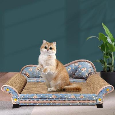 Škrabadla pro kočky Kartonová rozkládací pohovka Zabraňuje poškození nábytku Couch Lounge Chair for