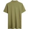 Calvin Klein Embroidered Square Logo Slim Fit Short Sleeve Polo Shirt Men Polo Shirts Rosemary-Green J324246-L9N