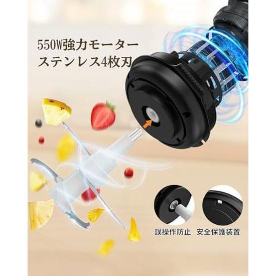 LED Display 550W High Power Food Processor 2L Large Capacity Tullras Chopper Meat Grinding Vegetable Chopping Ice Crushing 4-Blade Cutter 2-Speed Baby
