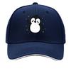 Playful Baby Penguin Minimal Cartoon Sandwich Baseball Cap Sun Cap Outdoor Workouts Hat