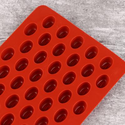1Pc 55 Hohlräume Kaffee Bean Silikon Kerze Form Diy Seife Harz, Der Form Schokolade Eis Gelee Backen Werkzeug Kuchen decor Geschenke