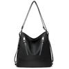 Women's Fashion Shoulder Bag with Dual Zip Pockets – Color Block Tote for Daily Use, Work, and Casual Outings