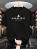 Unisex-T-Shirt mit Kloster-Couture-Muster – aus leichtem und atmungsaktivem Material