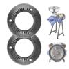 VEVOR 2PCS Grinding Sheets for Electric Grain Mill Grinder, Cast Iron Dry Grinding Discs, Replacement Grinding Plates Compatible with VEVOR GM-001