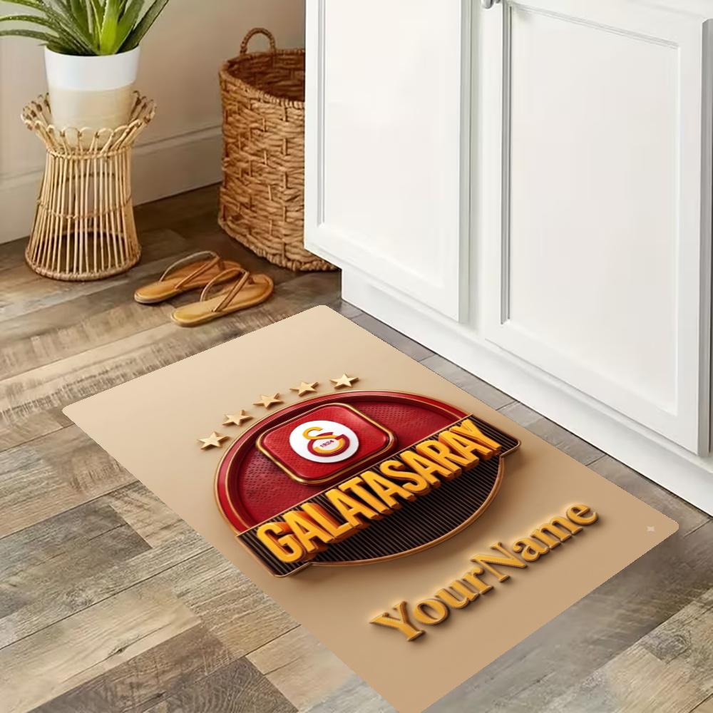 Galatasaray Customize Your Name Kitchen Rug Runner Rug Laundry Mat Hallway Entryway The Best Gift Choice