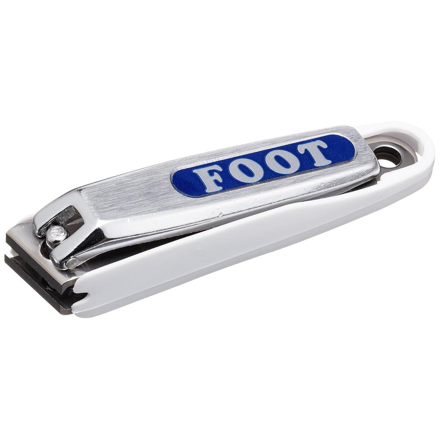 KAI Nail Clipper Feet Straight Blade Stopper Case Made Japan Foot KF1008