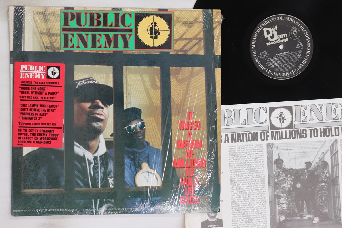 

LP Record PUBLIC ENEMY - It Takes A Nation Of Millions To Ho C44303 DEF JAM 1988 US Rap & Hip-Hop/R&B Used