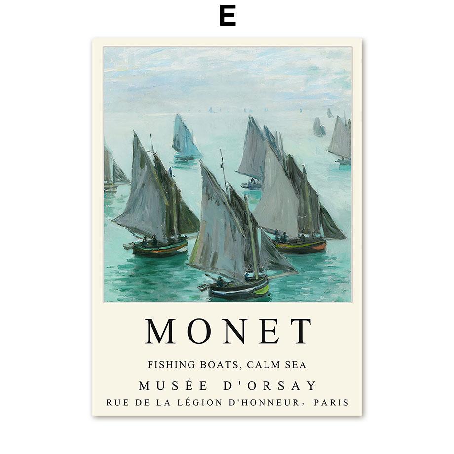 Van Gogh Abstract Landscape Prints and Posters Great Work The Starry Night Canvas Painting Decorations for Living Room Wall Art