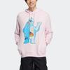 adidas Neo Susam Sokağı Çizgi Film Baskılı Kapüşonlu Üst FW22 Unisex Kapüşonlu Üst Pembe HM9947