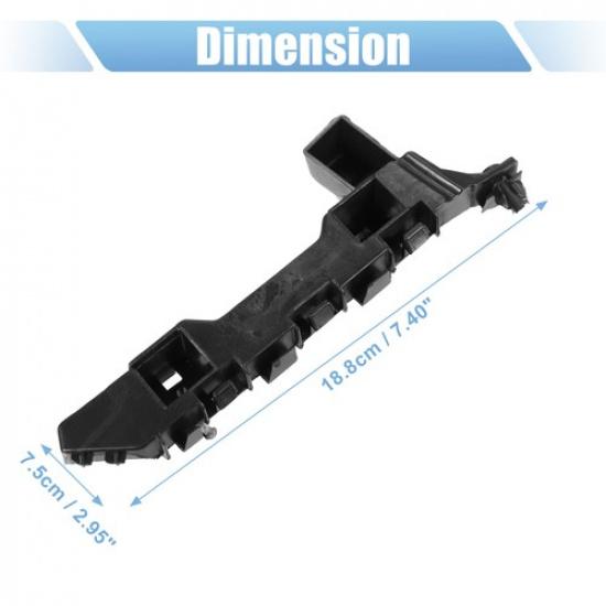 Front Bumper Bracket Retainer Spacer Mounting Support TWO  for Honda