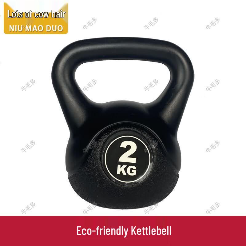 Eco-Friendly Solid Cast Iron Kettlebell for Home Gym