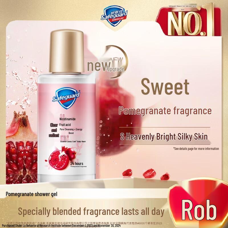Safeguard Pomegranate Purifying Shower Gel