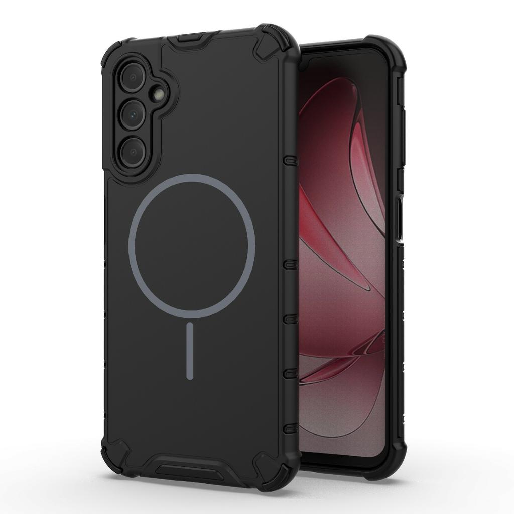 For Samsung Galaxy A14 5G/4G Magnetic Case Heat Dissipation Shockproof TPU+PC Phone Back Cover