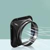Black ABS Wall Flange Adapter Air Ventilation Duct Fan Hose Connector for Kitchen Hood Ventilator Pipe Connecting Exhaust Outlet