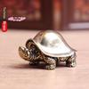 S-1Pc Retro Brass Feng Shui Turtle Bronze Figurines Miniatures Crafts Desktop Ornaments Home Decoration Accessories