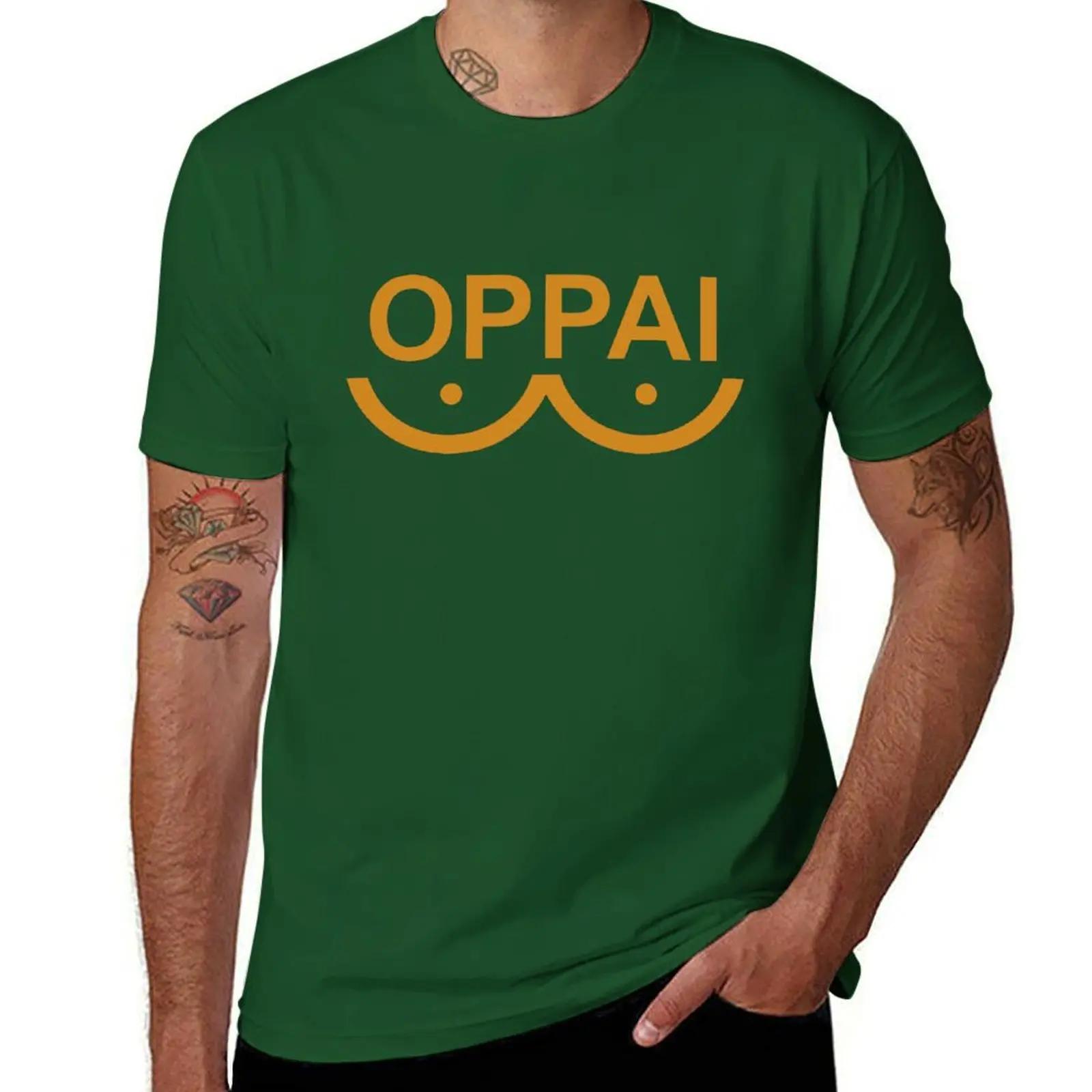 

OPPAI T-Shirt essential t shirt heavyweights baggy shirts mens clothes 4XL