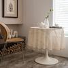 Round Lace Tablecloth 150cm Crochet Wedding Party Decor