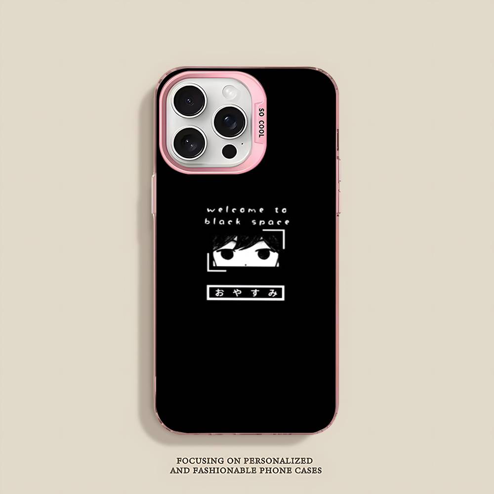 O-Omori Game Phone Case for iPhone 17 16 Plus Pro Max 15 14 13 12 11 Matte Colorful Covers