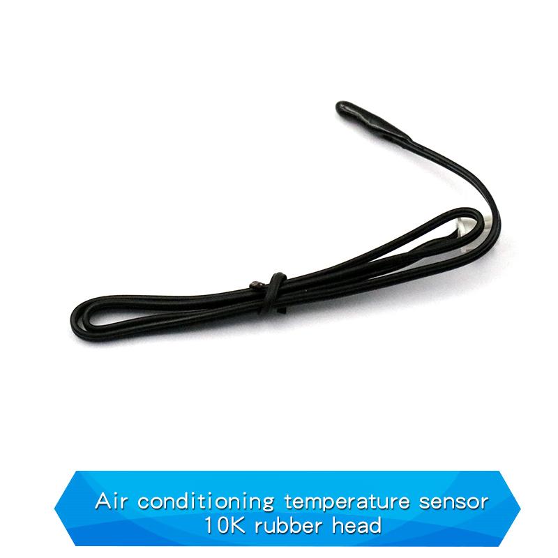 2PCS Air Conditioning Temperature Sensor 5K 10K 15K 20K 25K 50K 100K Conditioner Tube Sensor Rubber Head Copper Head