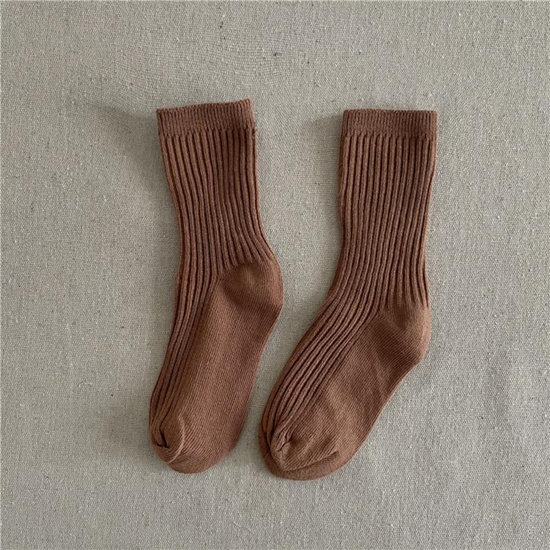 Kids Cotton Ribbed Ankle Socks Striped Casual Boat Socks For Boys Girls Age 1-10 Years Comfortable Breathable School Daily Wear