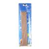 6pcs Metal Reusable 304 Stainless Steel Straws Straight Bent Drinking Straw With Case Cleaning Brush Set Party Bar accessory