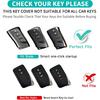 for Lexus Key Fob Cover, Soft TPU Car Key Cover Compatible With 2018-2025 ES250 ES350 GX550 LX600 LS500 LC500h NX300h RX350 RX450h UX200, fit for 4