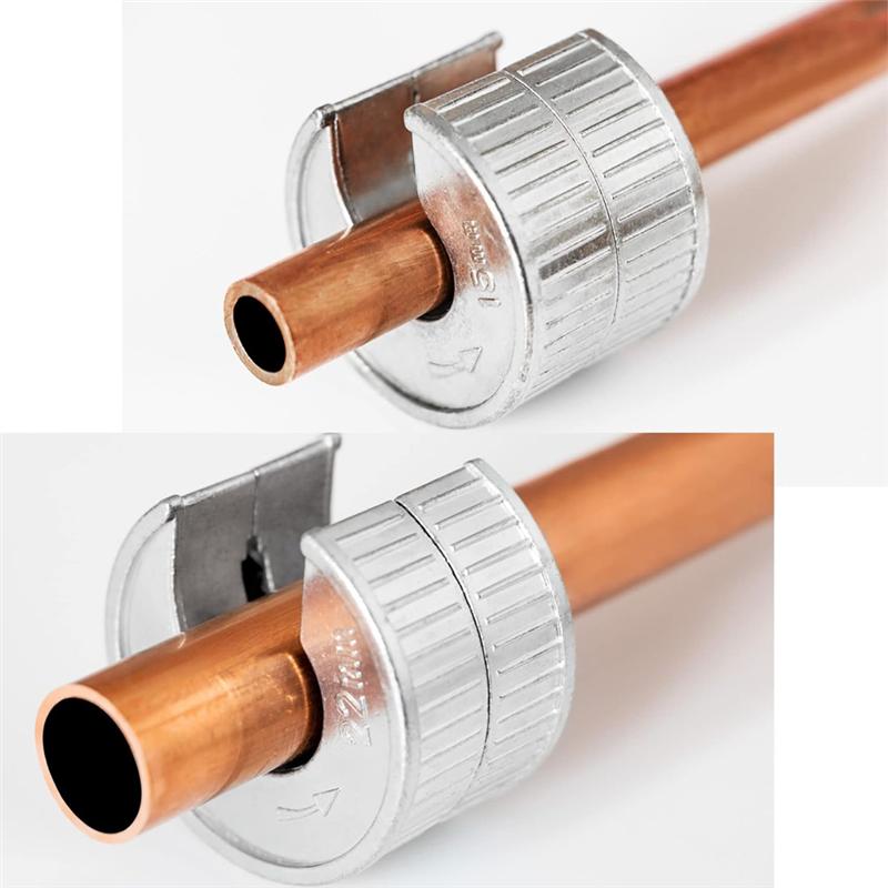2025 Trend 2Pcs Pipe Cutter 15Mm And 22Mm Set Copper Pipe Slice Tube Cutter With 2 Replacement Cutting Wheels