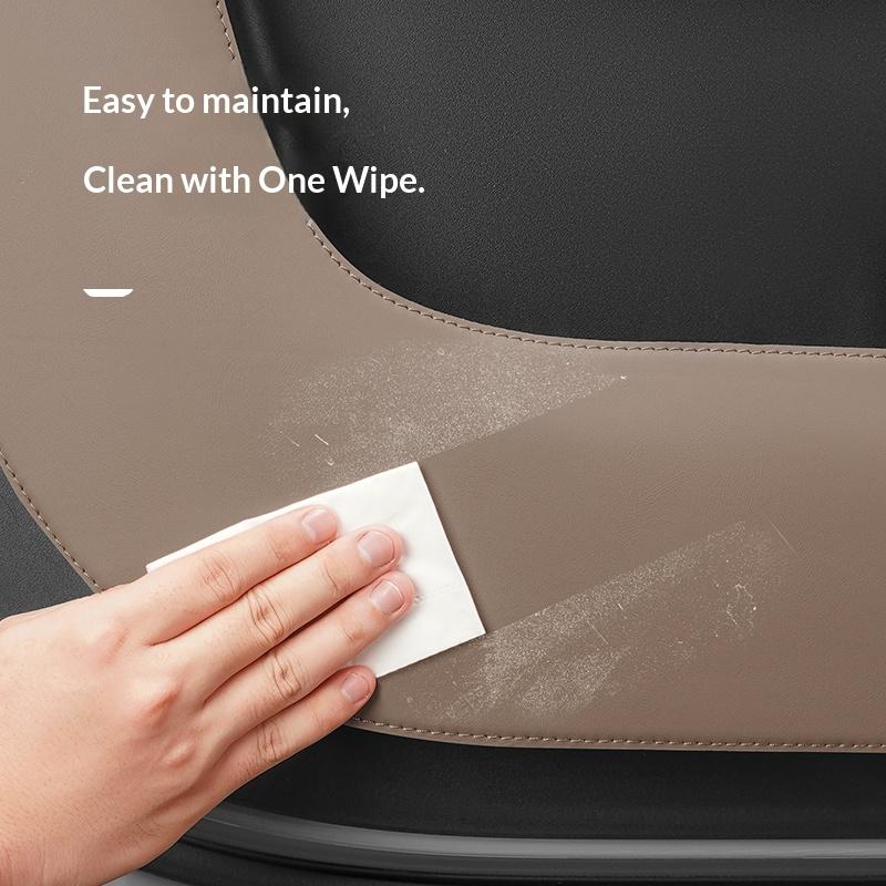 For Li L6 L7 L8 L9 2025 2024 Lixiang Leather Car Door Kick Protector Door Panel Protection Pad