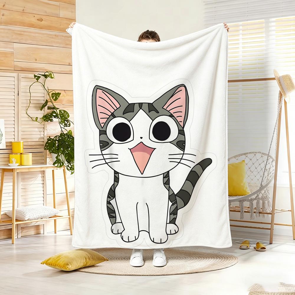 Cartoon C-ChisS Sweet HomeS Throw Soft Warm Throw Blanket for Bedroom Living Room Bed Travel Camping Picnic Gift
