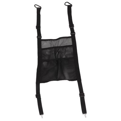 Bolsa de Red para Coche Barrera 3 Capas Elástica Universal Organizador de Malla para Asiento Trasero Barrera para Perros Niños para