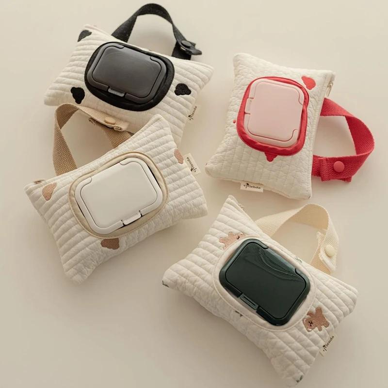 Pouch for Wipes Dispenser Box Baby Wipe Pouch Water Tissue Holder Baby Wet Wipes Case Maengu Tissue Box ZJH001