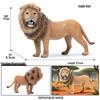 Realistic Wild Animal Models: Rhino, Hippo, Panda, Jaguar, Lion, Camel Cognitive Toys for Children