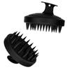 Handheld Silicone Scalp Massager Brush with Soft Bristles