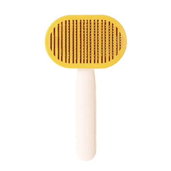 Pet Brush for Shedding Self-Cleaning Grooming Brush Cat Shedding Comb Removes Loose Fur for Long Short Hair Dogs Cats