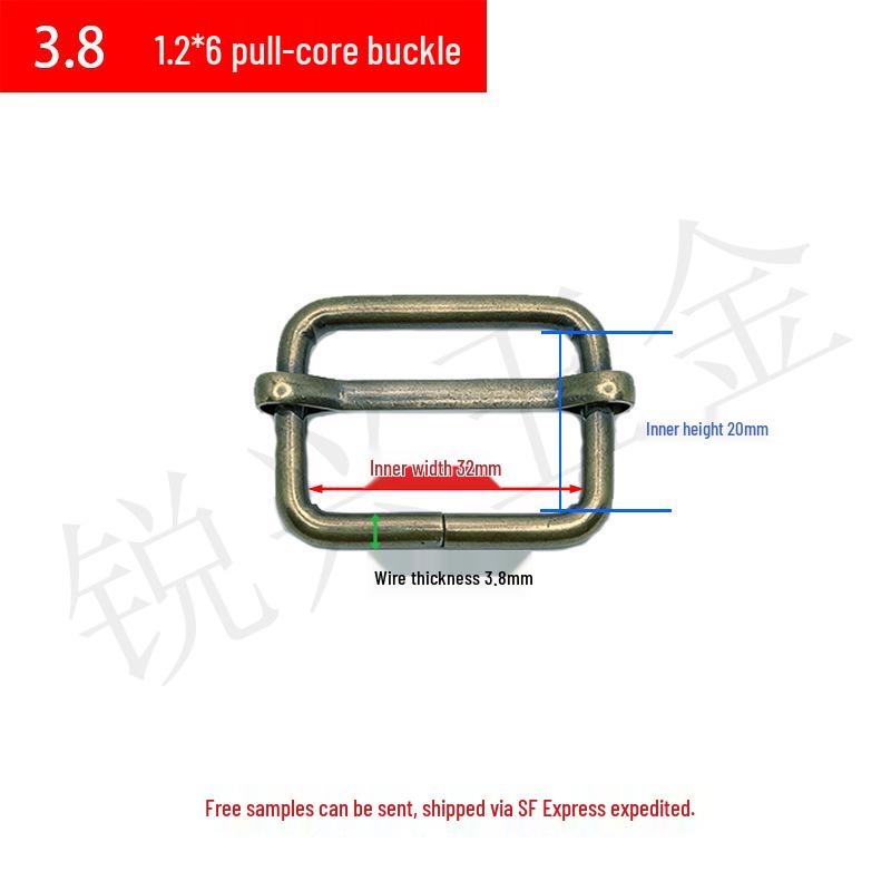 Adjustable Metal D-Ring Buckle Shoulder Strap Webbing for Luggage