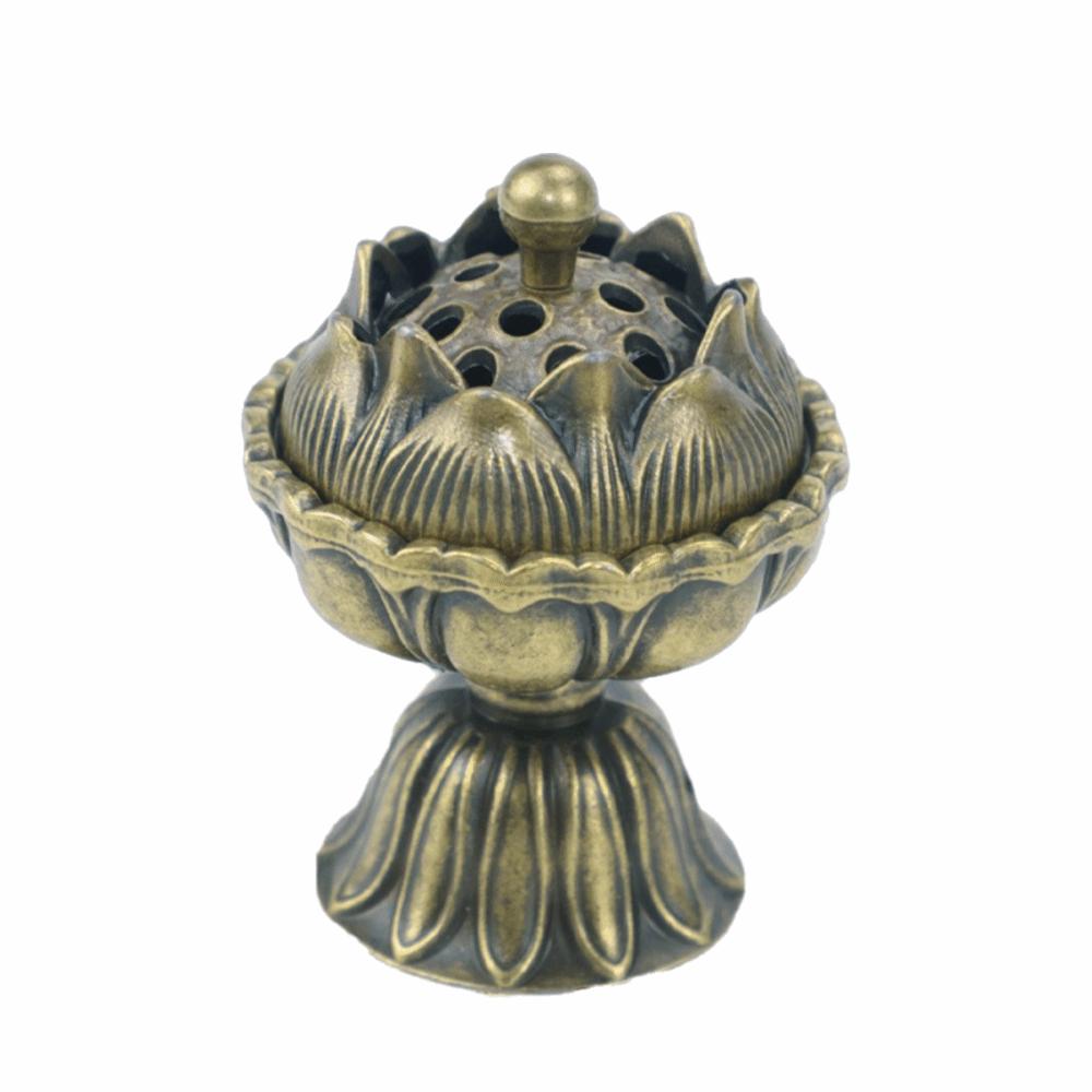 

Подставка для благовоний из цинкового сплава, новый китайский стиль, для сжигания благовоний в помещении, ароматерапия, настольное украшение E