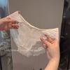 Ladies Summer Light Luxury Pure Sexy Lace Breathable High Split Triangle Briefs