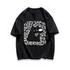 Sense Dog Printed Shortsleeved Tshirt Street American Yk Design Women Summer Short Sleeve Top Women Clothes