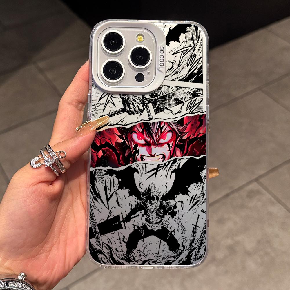 

Anime Blacks Clovers Phone Case for Samsung Galaxy A37 A57 A17 A07 A16 A06 A35 A55 A25 A05S A15 A56 A54 A36 A34 A24 A26 4G 5G Samsung A52