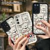 Phone Case: 2D Flat Samsung Galaxy A34 A35 M05 M06 S20 S22 S21 FE Plus 5G Protective Case, Christmas Buddy, Christmas and Halloween Gift