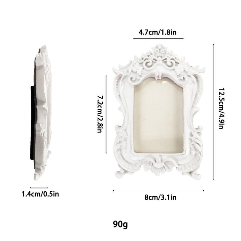 Elegant Vintage Picture Frame Resin Ornate Details Gold Antique Frame Can Be Placed Can Be Hung Baroque Decor Frame