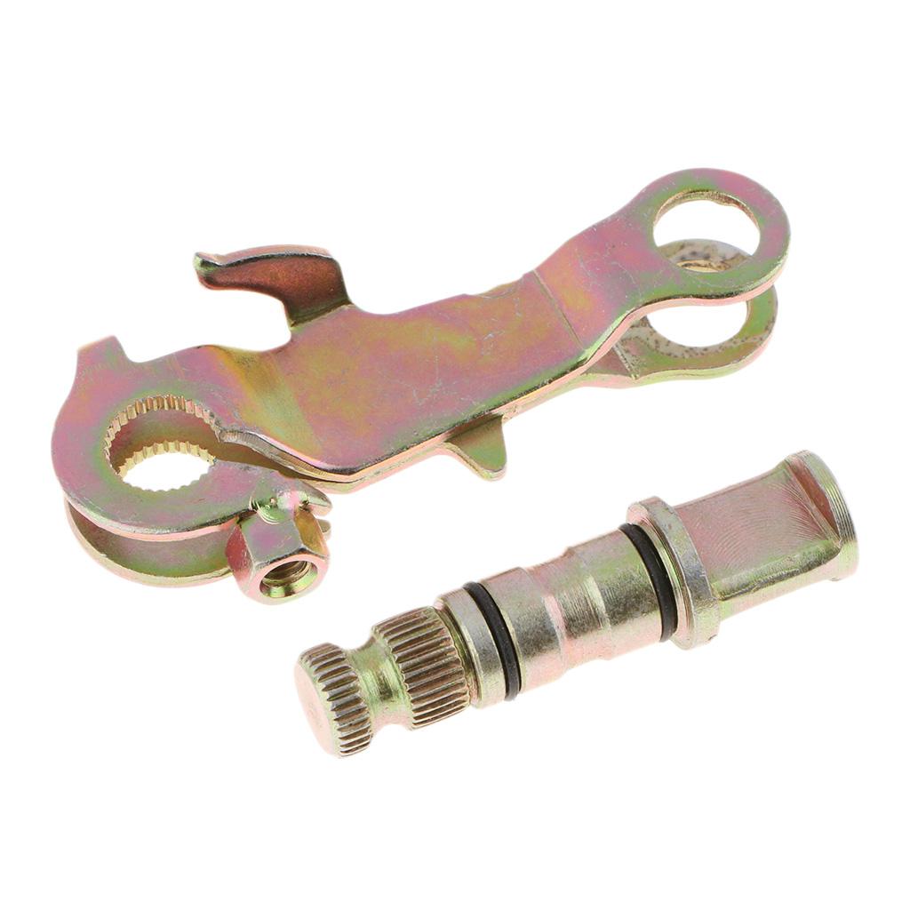 Durable Motorcycle Rear Brake Arm High Quality Metal Rear Brake Rocker Arm for Chinese 139QMB 139QMA Scooter GY6 as described