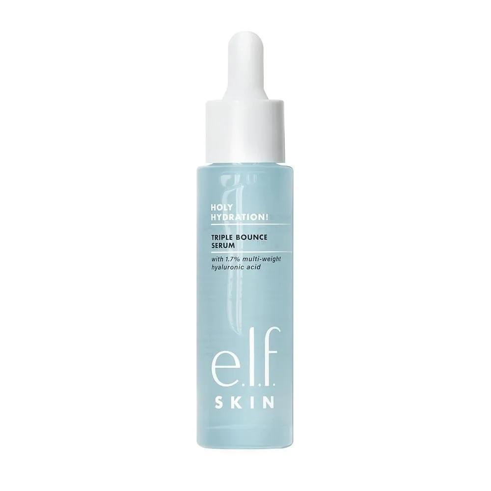

e.l.f. Triple Bounce Serum 65ml e.l.f. SKIN Holy Hydration Triple Bounce Serum, 1.7% Hyaluronic Acid