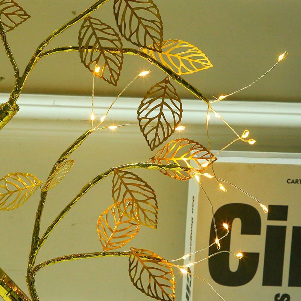 Warm White Light Tree Shape Lamp 72 LEDs Leaf Tree Lamp Energy Saving Decorative Lamp  Christmas