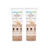 Rice Dewy Bright Gesichtswaschmittel mit Reiswasser & Niacinamid für Glass Skin, Koreanisches Hautpflegeprodukt, Für Männer & Frauen | 100 ml x 2, Mamaearth