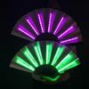 Colorful Club Dancing Lights Fan Handmade Glowing Hand Fan  Easter Gift Duck